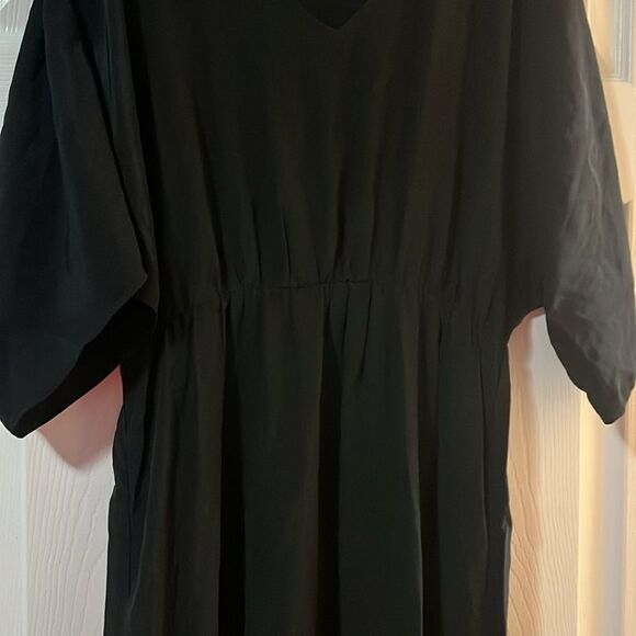LUNA Maxi Dress - Size Small - BRAND NEW NWOT - Open Shoulder Short Sleeve Maxi - Picture 4 of 4